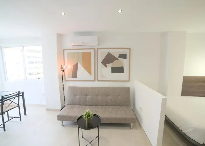 Estudio Playa & Centro - Piscina Y Todo A Pie Lejlighed *